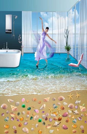 3D Sea Gifts 297 Floor Mural Wallpaper AJ Wallpaper 2 