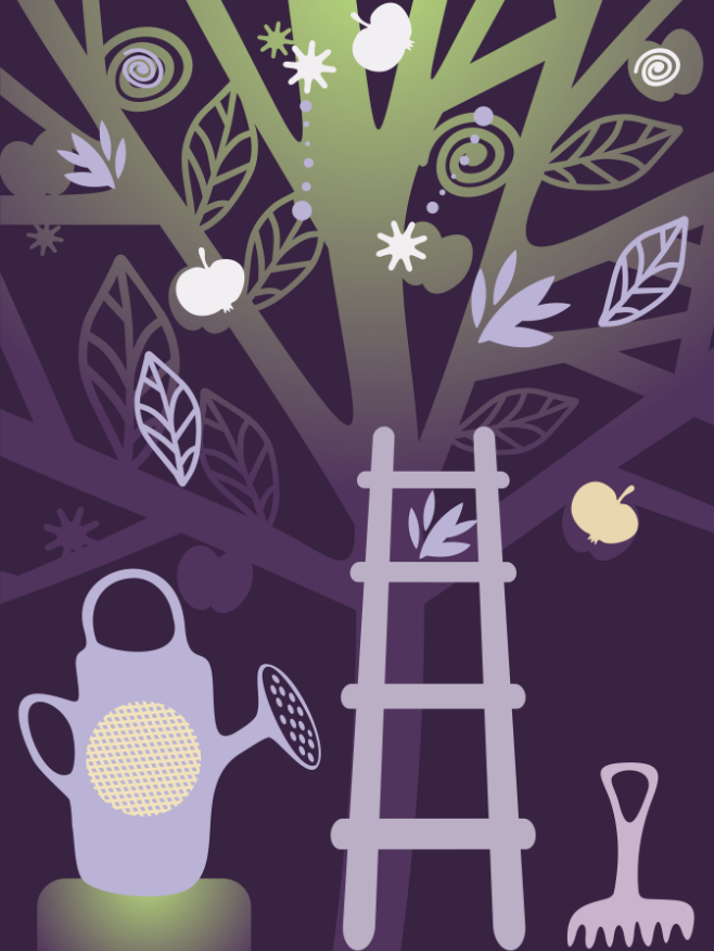 Garden Tools Patterns 1 Wallpaper AJ Wallpaper 