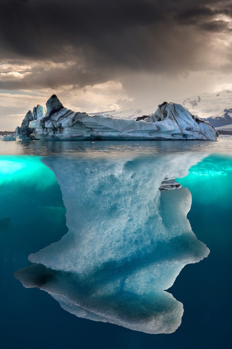 3D Ocean Iceberg 115 Stair Risers Wallpaper AJ Wallpaper 
