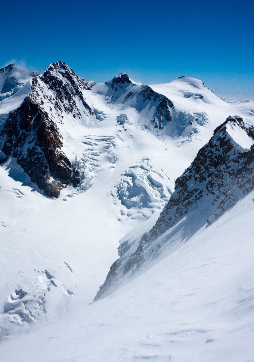 3D Snow-capped Mountains 506 Stair Risers Wallpaper AJ Wallpaper 