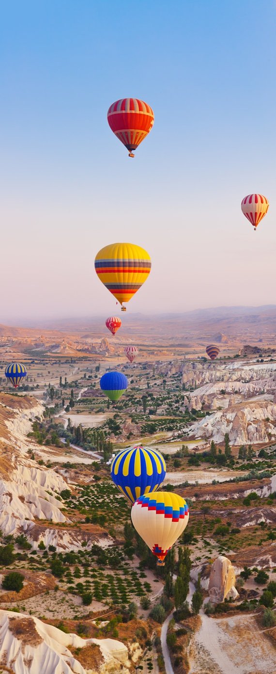 3D Hot Air Balloons Scenery 662 Stair Risers Wallpaper AJ Wallpaper 
