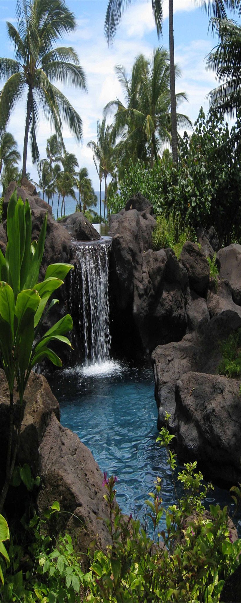 3D Rocks Flowing Creek 924 Stair Risers Wallpaper AJ Wallpaper 