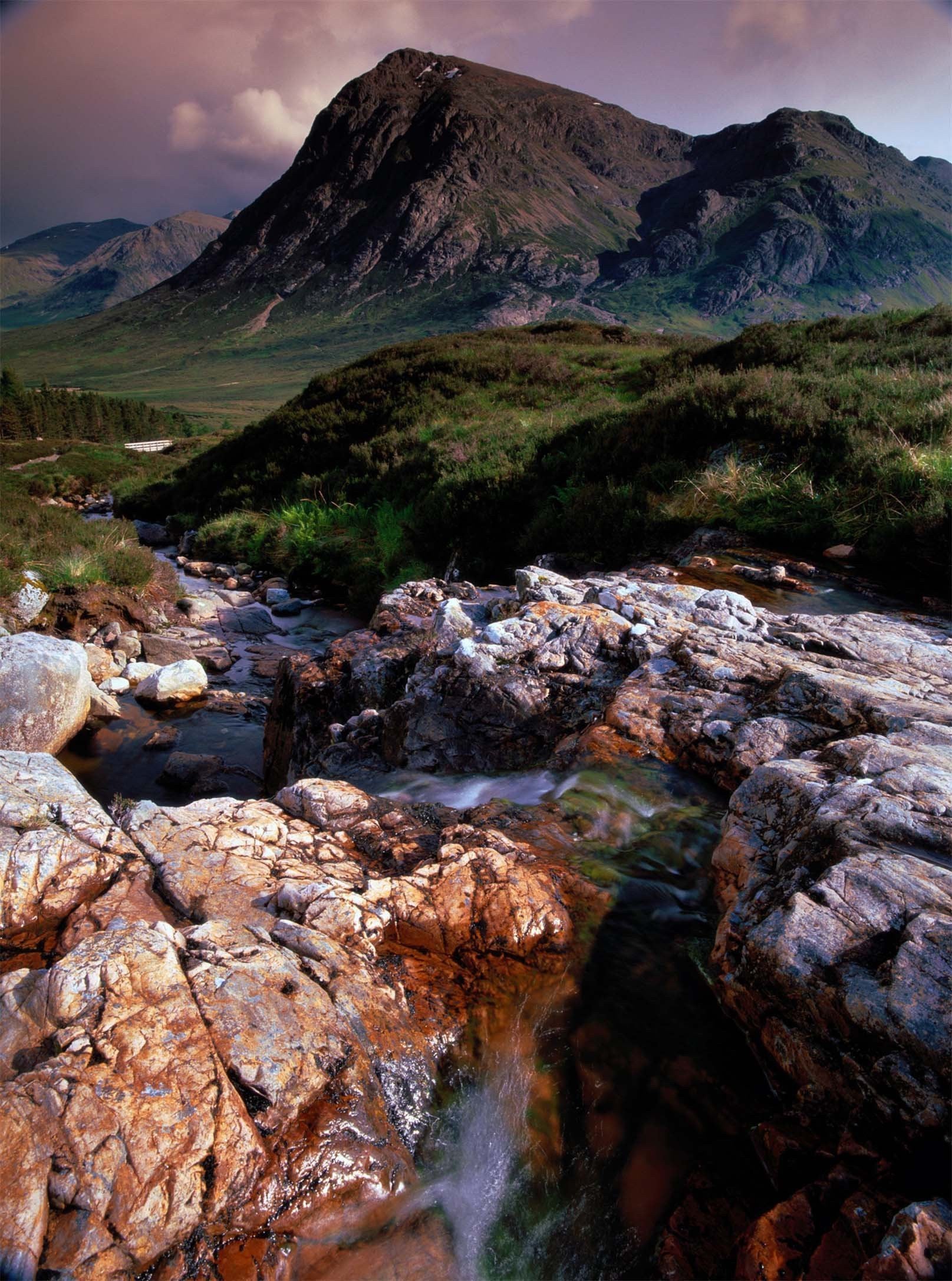 3D Stony Creek Mountains 1458 Stair Risers Wallpaper AJ Wallpaper 