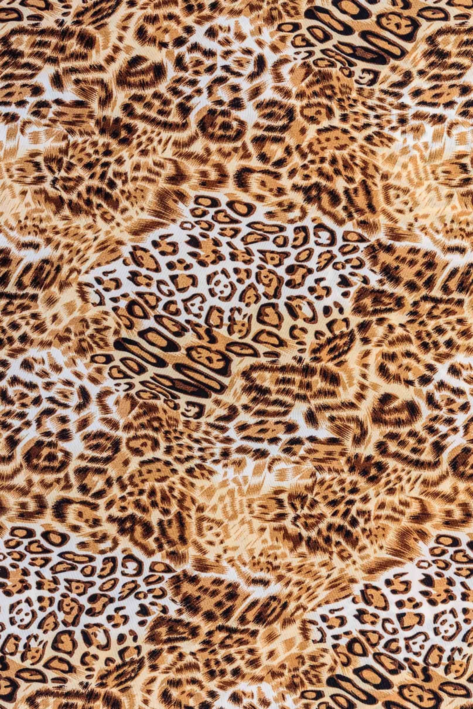 3D Leopard Print 1549 Stair Risers Wallpaper AJ Wallpaper 