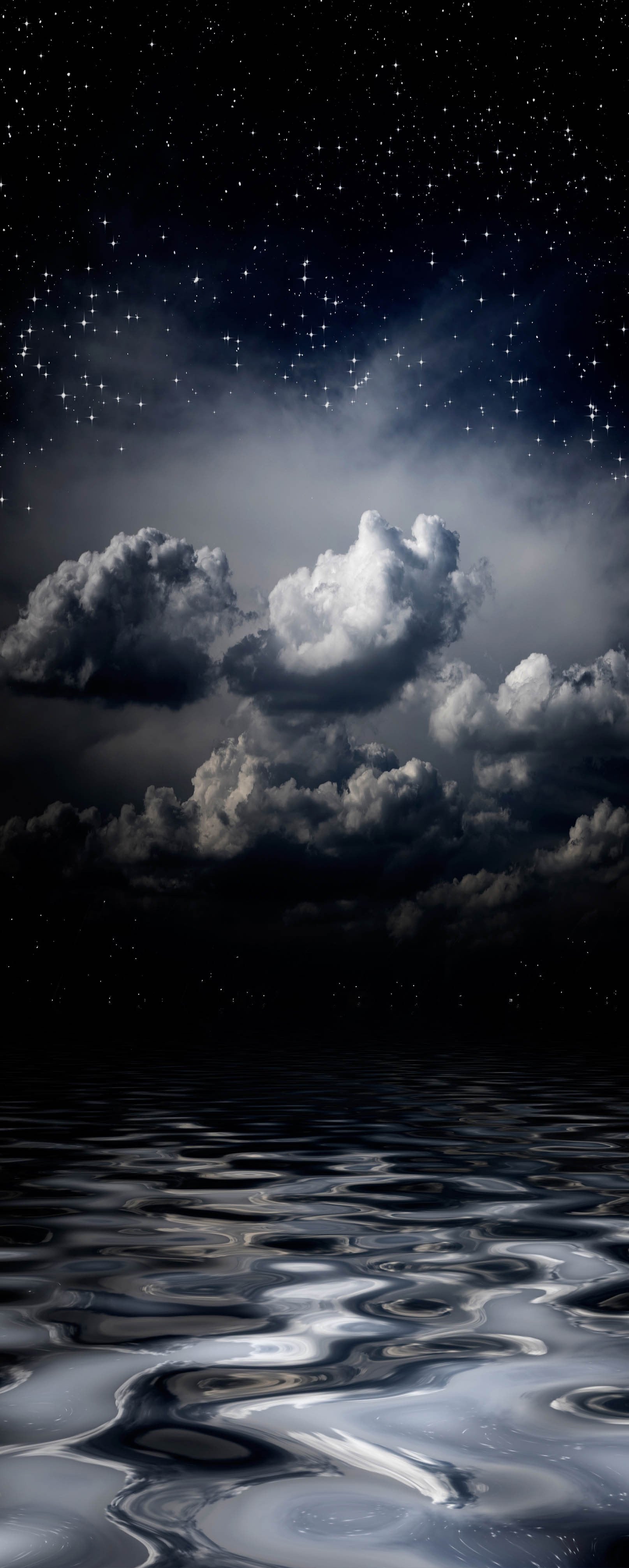 3D Sea Stars Sky Clouds 1544 Stair Risers Wallpaper AJ Wallpaper 