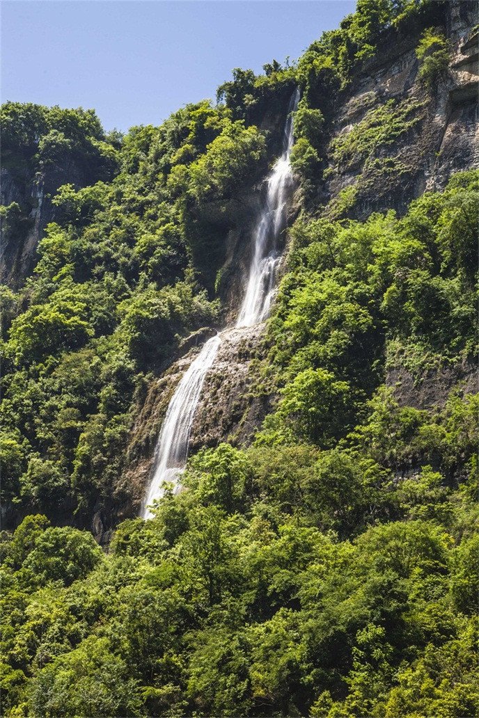 3D Mountain Cliff Streams 108 Stair Risers Wallpaper AJ Wallpaper 