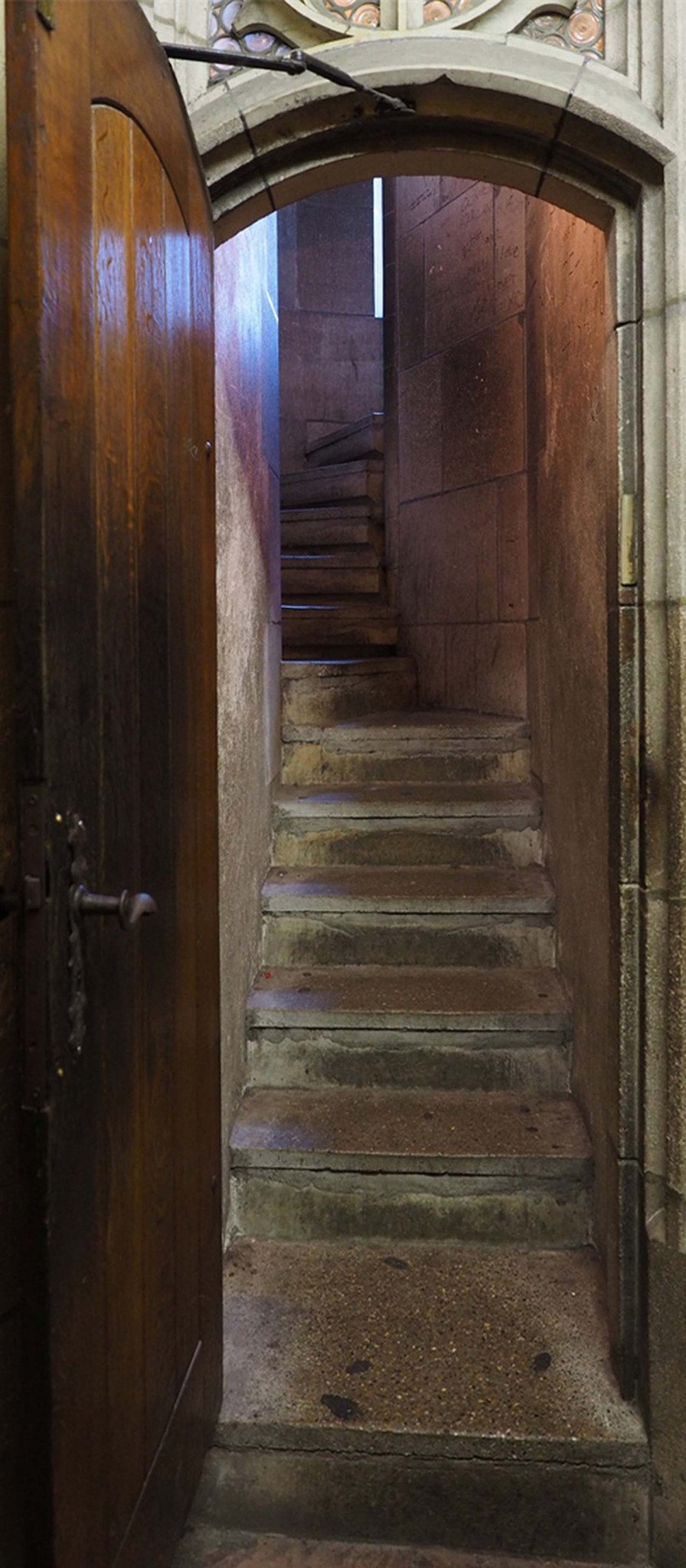 3D Narrow Stairway 32 Door Mural Wallpaper AJ Wallpaper 