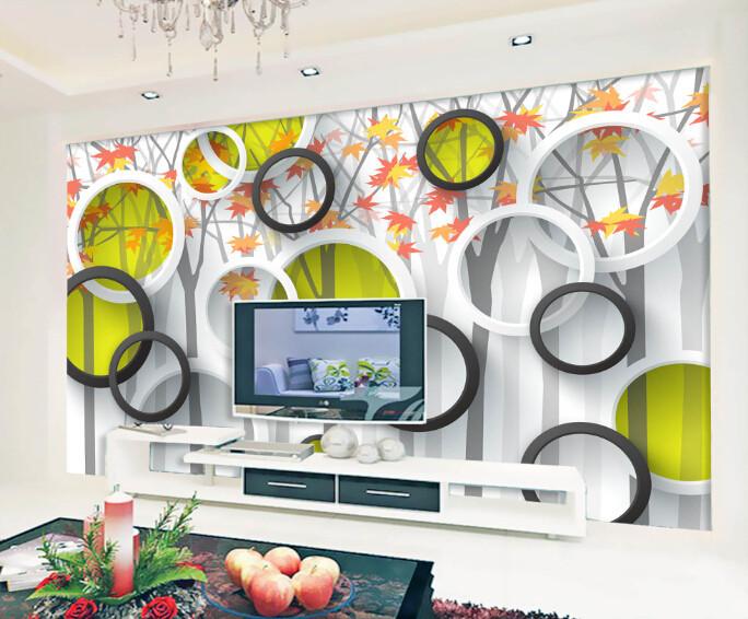 3D Maple Leaf Wallpaper AJ Wallpaper 1 