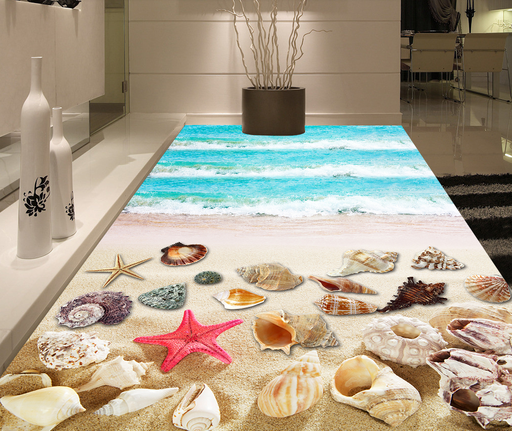 3D Layers Of Waves 573 Floor Mural  Wallpaper Murals Rug & Mat Print Epoxy waterproof bath floor