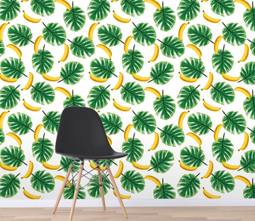 3D Banana Leaf 461 Wallpaper AJ Wallpaper 