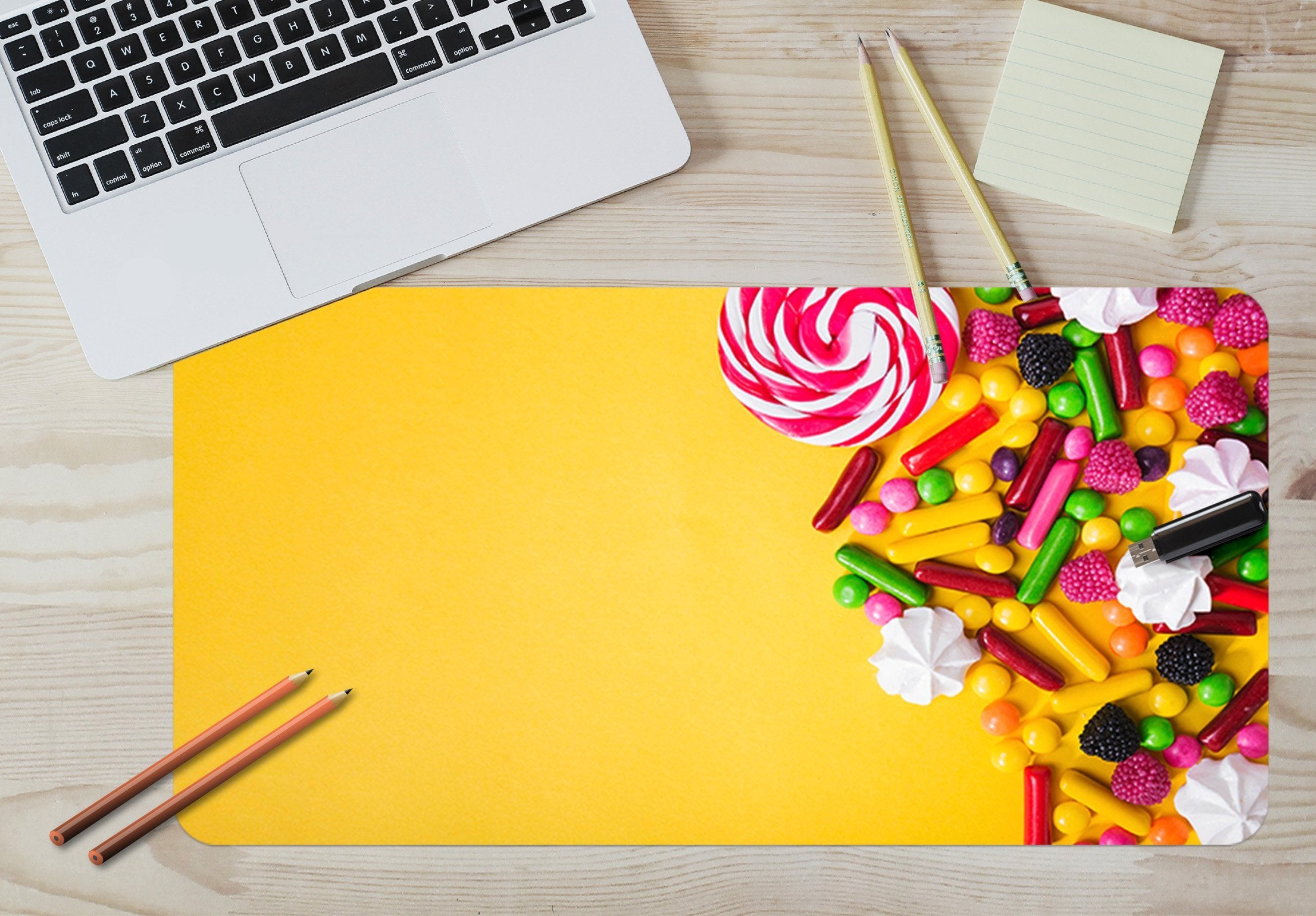 3D Delicious Candy 037 Desk Mat Mat AJ Creativity Home 