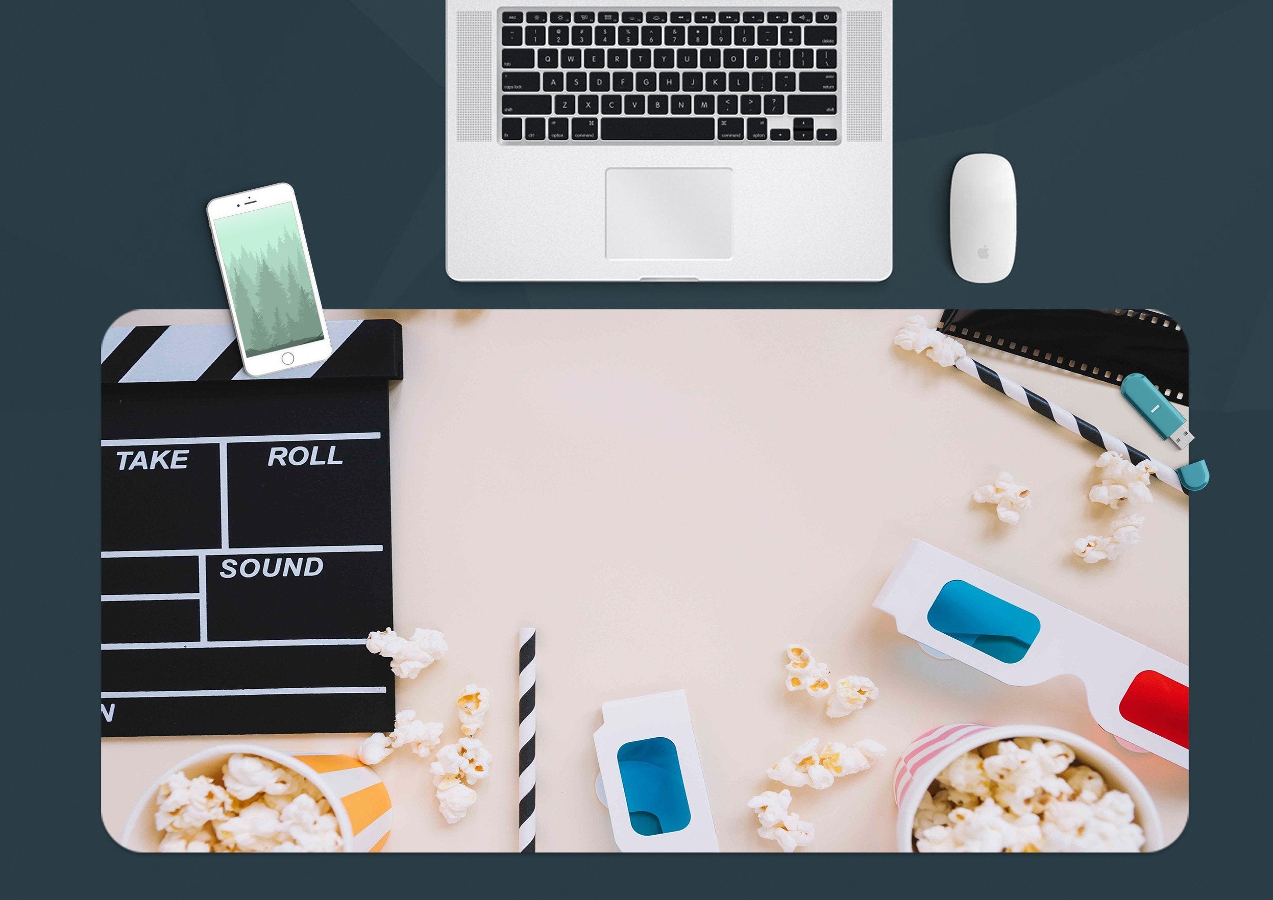 3D Playing Glasses 118 Desk Mat Mat AJ Creativity Home 