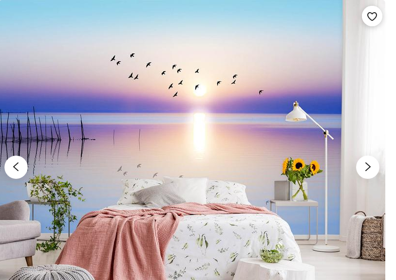 56 inches W x 42.5 inches H Customized Wallpaper for Mark - Cobb - FROM ETSY