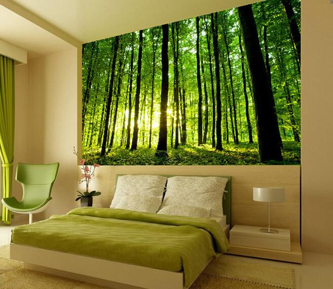 Green Forest 3 Wallpaper AJ Wallpaper 