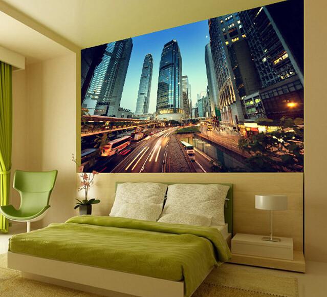 Busy City Wallpaper AJ Wallpapers 