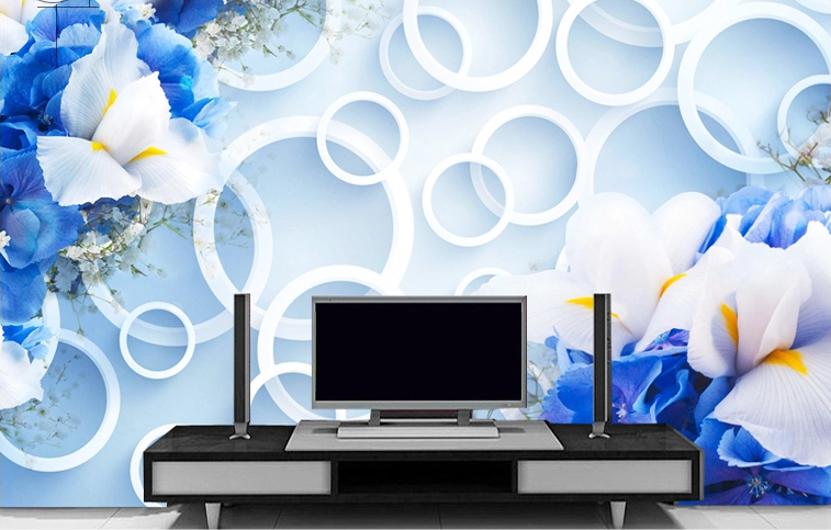 Overlapped Circles Wallpaper AJ Wallpaper 