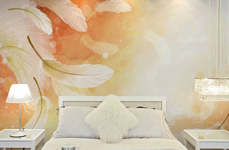 Flying Feathers Wallpaper AJ Wallpaper 