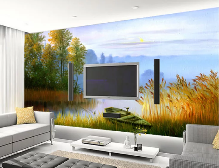 Riverside Scenery 2 Wallpaper AJ Wallpaper 