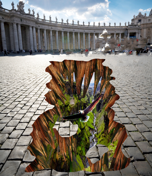 3D Alpine Green Forest 480 Floor Mural  Wallpaper Murals Rug & Mat Print Epoxy waterproof bath floor