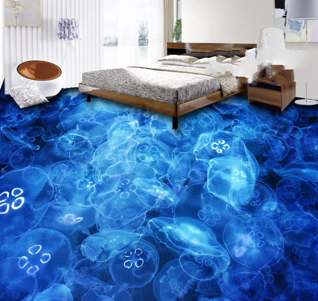3D Transparent Creatures Floor Mural Wallpaper AJ Wallpaper 2 