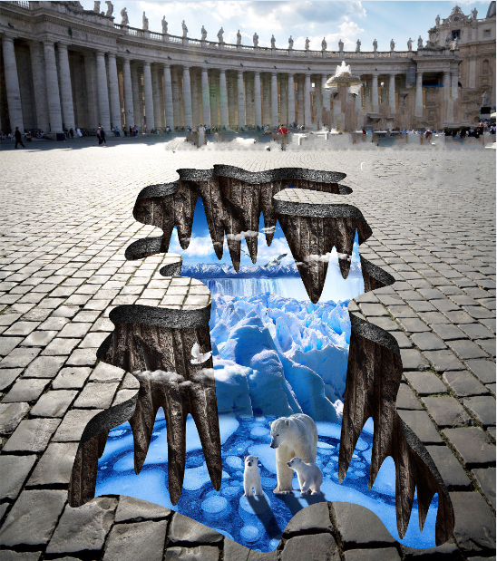 3D Polar Bear 434 Floor Mural  Wallpaper Murals Rug & Mat Print Epoxy waterproof bath floor