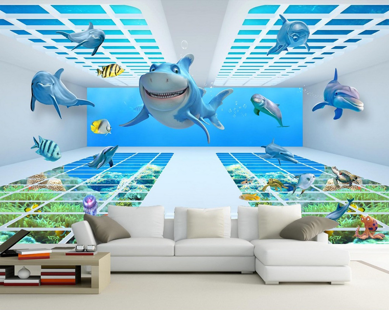 Three-Dimensional Ocean Wallpaper AJ Wallpaper 2 