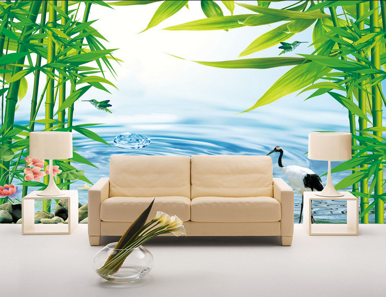 Bamboos And Animals Wallpaper AJ Wallpaper 