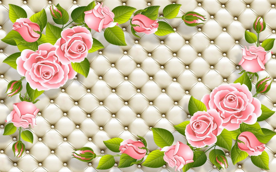 Fresh Flowers Branches Wallpaper AJ Wallpaper 