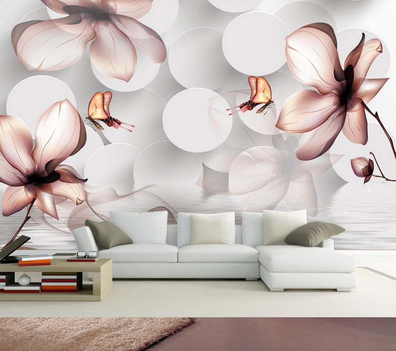 Beautiful Dreamy Flowers Wallpaper AJ Wallpaper 