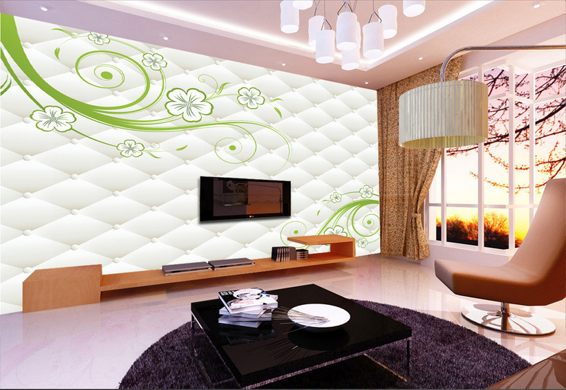 Fresh Flowers Patterns Wallpaper AJ Wallpaper 