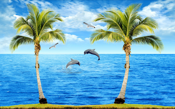 Ocean Animals Wallpaper AJ Wallpaper 