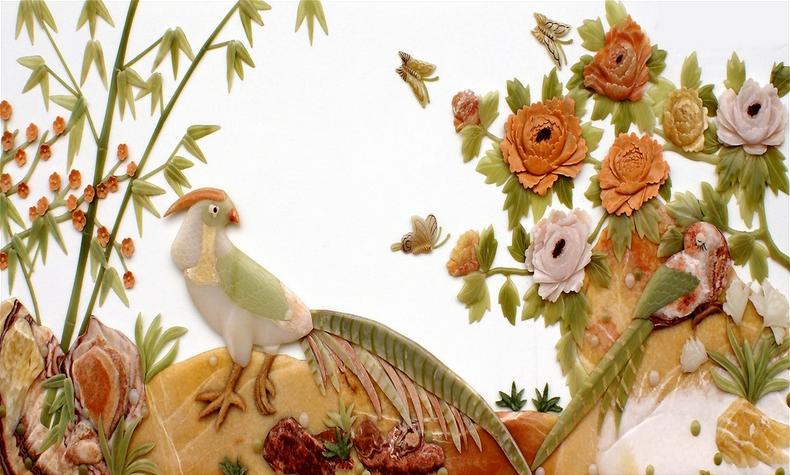 Anaglyph Birds Wallpaper AJ Wallpaper 