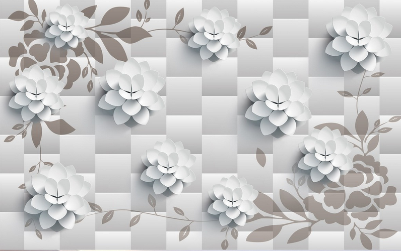 Blossoms Patterns Wallpaper AJ Wallpaper 