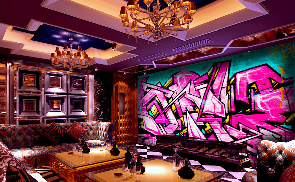 Red Graffiti Wallpaper AJ Wallpaper 2 