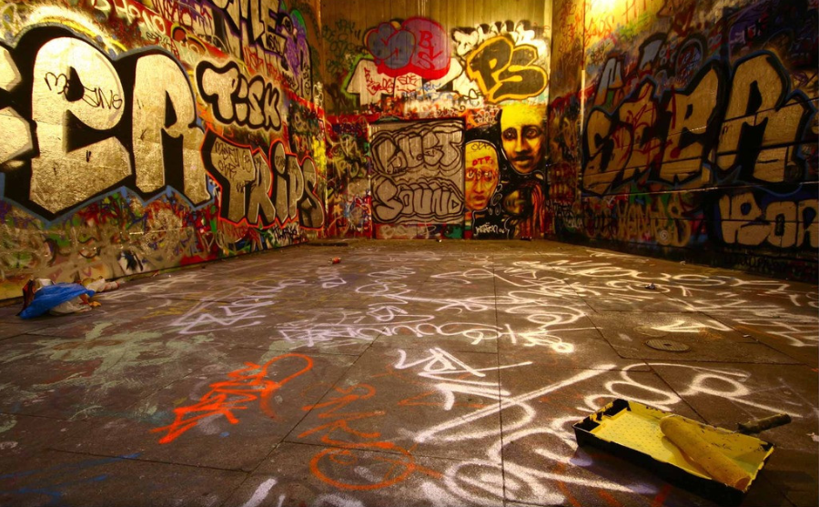 Graffiti House Wallpaper AJ Wallpaper 