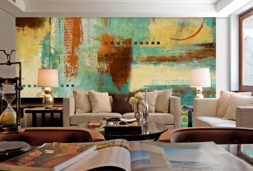 Graffiti Circles Wallpaper AJ Wallpaper 