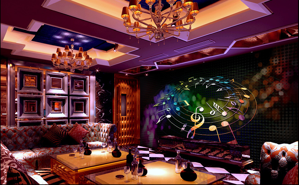 Musical Staff Circle Wallpaper AJ Wallpaper 2 