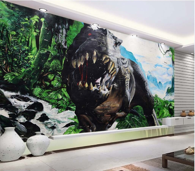 3D Dinosaur Tusks 067 Wallpaper AJ Wallpaper 