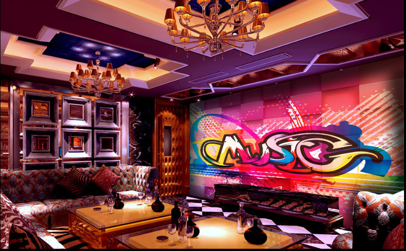 Colorful Music Wallpaper AJ Wallpaper 