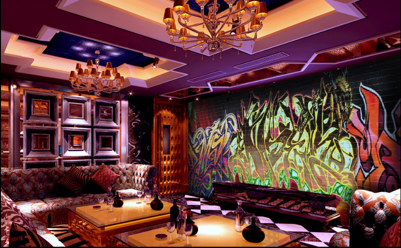 3D Cool Graffiti 098 Wallpaper AJ Wallpaper 