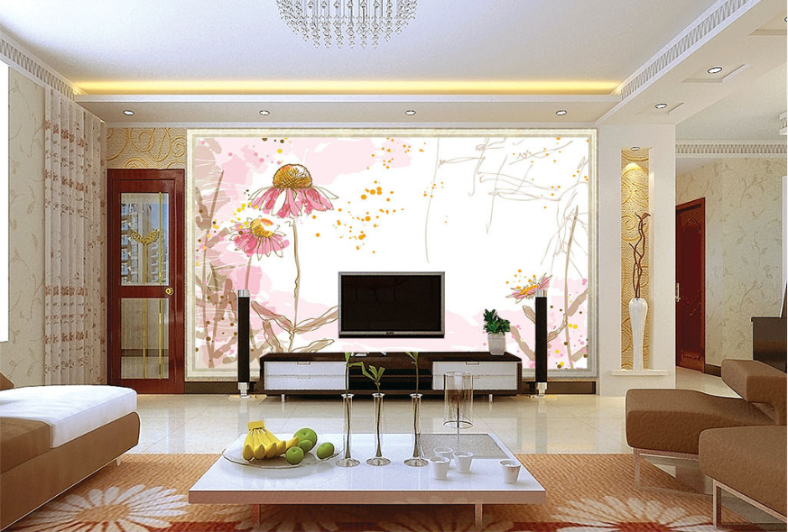3D Chrysanthemum Painting 136 Wallpaper AJ Wallpaper 