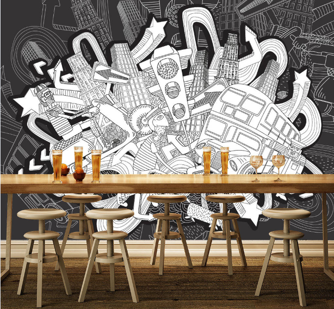 Crowded City Wallpaper AJ Wallpaper 