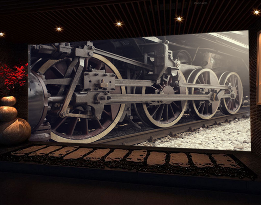 3D Railway Train 511 Wallpaper AJ Wallpaper 