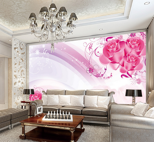 3D Fragrant Flowers 495 Wallpaper AJ Wallpaper 