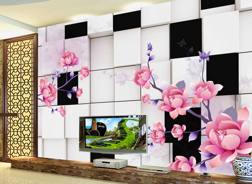 3D Flower Invisible 385 Wallpaper AJ Wallpaper 