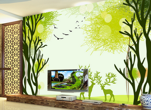 3D Tree Goose 337 Wallpaper AJ Wallpaper 