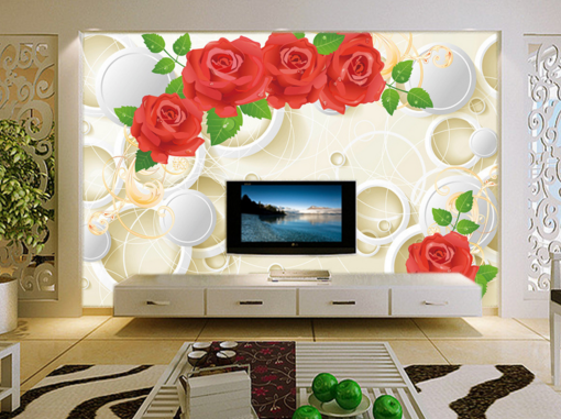 3D Rose Line 284 Wallpaper AJ Wallpaper 