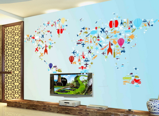 3D Motorized Aircraft 297 Wallpaper AJ Wallpaper 