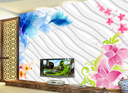 3D Unreal Flowers 251 Wallpaper AJ Wallpaper 