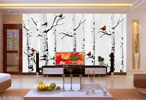 3D Bird Lively 789 Wallpaper AJ Wallpaper 